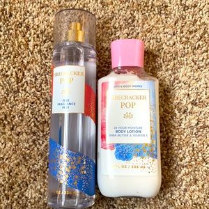 Firecracker Pop Fine Fragrance Mist and Body Lotion